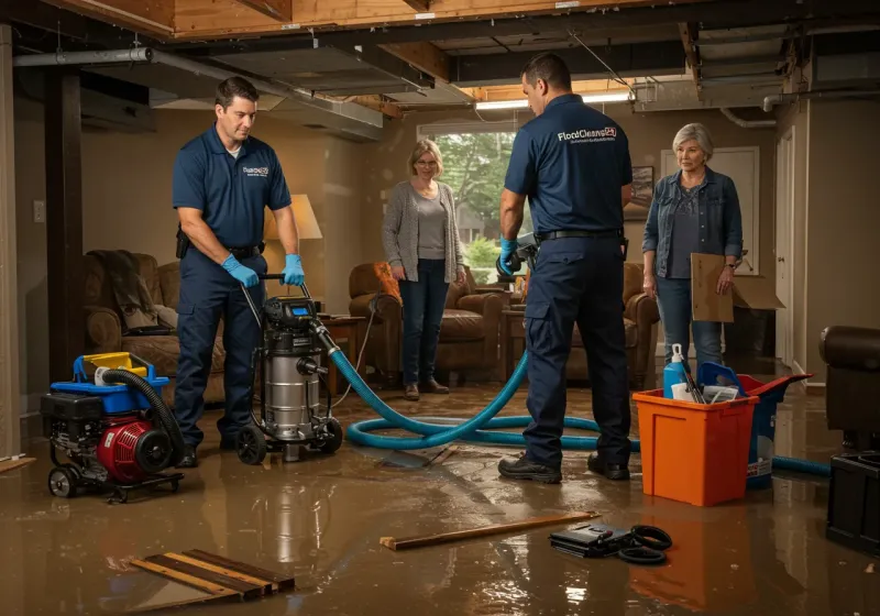 Basement Water Extraction and Removal Techniques process in Woodson County, KS